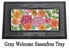 Hydrangea Bouquet Sassafras Mat - 10x22 Insert Doormat