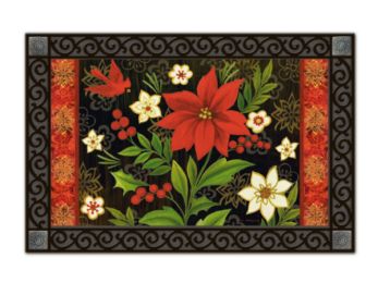 Indoor & Outdoor MatMates Doormat - Christmas Flora