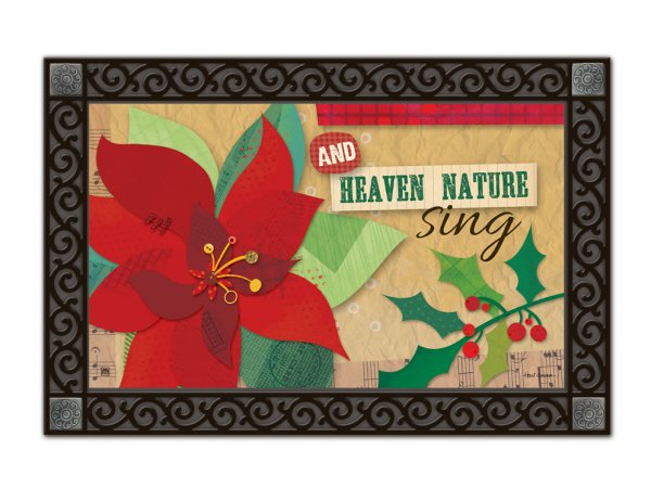 Indoor & Outdoor MatMates Doormat - Heaven Nature Sing