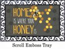 Indoor & Outdoor Home is Where Your Honey is MatMate Doormat - 18x30