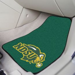 North Dakota State University  2pc Printed Carpet Car Mat Set