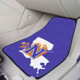 Northwestern State Demons 2-pc Carpet Car Mat Set