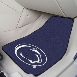 Pennsylvania State University  2pc Printed Carpet Car Mat Set