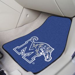 University of Memphis  2pc Printed Carpet Car Mat Set