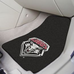 University of New Mexico Nylon 2pc Printed Carpet Car Mat Set