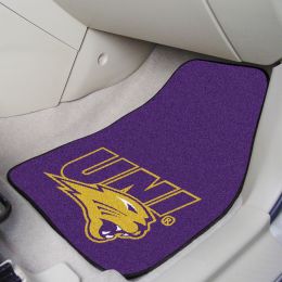 University of Northern Iowa  2pc Printed Carpet Car Mat Set