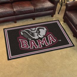 University of Alabama 4' x 6'  Area Rug