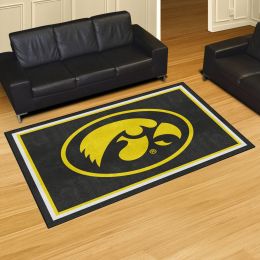 University of Iowa Area Rug â€“ Nylon 5â€™ x 8â€™