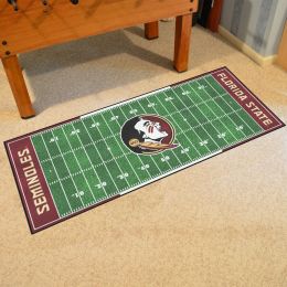 FSU Seminoles Field Runner Mat - Nylon 30 x 72