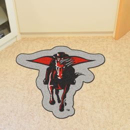 Texas Tech University Mascot Shaped  Area Rug