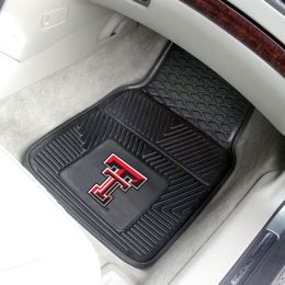 Texas Tech University  2pc Heavy Duty Vinyl Car Mat Set