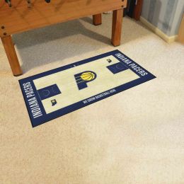 Indiana Pacers Basketball Large Court Runner Mat - 30 x 72