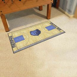 Memphis Grizzlies Basketball Large Court Runner Mat - 30 x 72