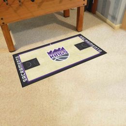 Sacramento Kings Basketball Large Court Runner Mat - 30 x 72