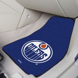 Edmonton Oilers 2-pc Carpet Car Mat Set