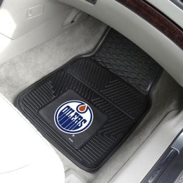 Edmonton Oilers 2-pc Vinyl Car Mat Set - 18 x 27