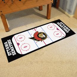 Ottawa Senators Rink Runner Mat - Nylon 30 x 72