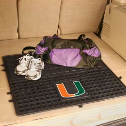 University of Miami  Heavy Duty Vinyl Cargo Mat