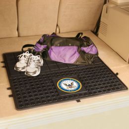 Navy Logo Heavy Duty Vinyl Cargo Mat