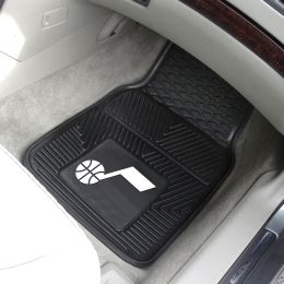 Utah Jazz 2-pc Vinyl Car Mat Set - 18 x 27