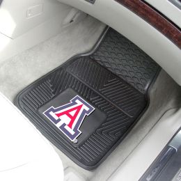 University of Arizona Sports 2pc Heavy Duty Vinyl Car Mat Set