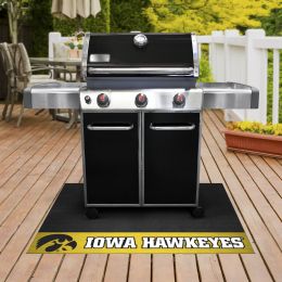 University of Iowa Sports Outdoor  Grill Mat