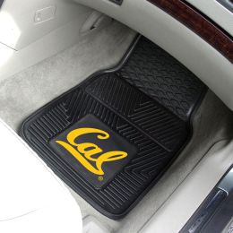 California UC Berkeley  2pc Heavy Duty Vinyl Car Mat Set