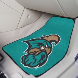 Coastal Carolina Chanticleers 2-pc Carpet Car Mat Set