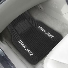 Utah Jazz Deluxe Car Mat Set - Vinyl & Carpet