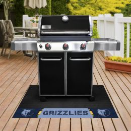 Memphis Grizzlies Grill Mat Logo & Wordmark - Vinyl 26 x 42