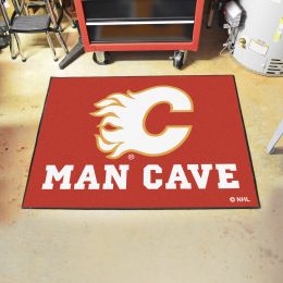 Flames Man Cave All Star Mat â€“ 34â€ x 44.5â€