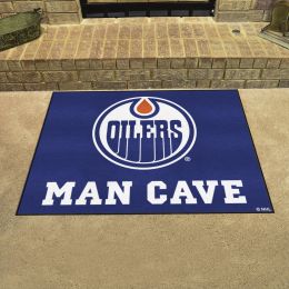 Oilers Man Cave All Star Mat – 34” x 44.5”