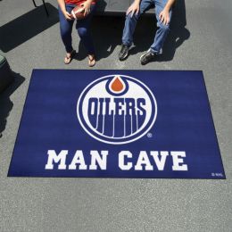 Edmonton Oilers Man Cave Ulti-Mat - Nylon 60" x 96"