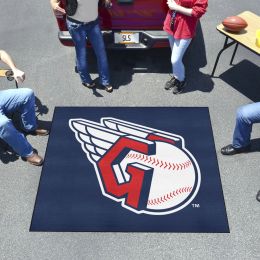 Cleveland Guardians Logo Tailgater Area Rug