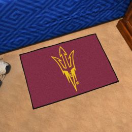 Arizona State Pitchfork Logo Starter Door Mat