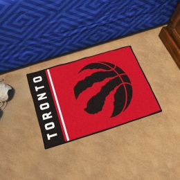 Toronto Raptors Logo Inspired Starter Doormat - 19x30