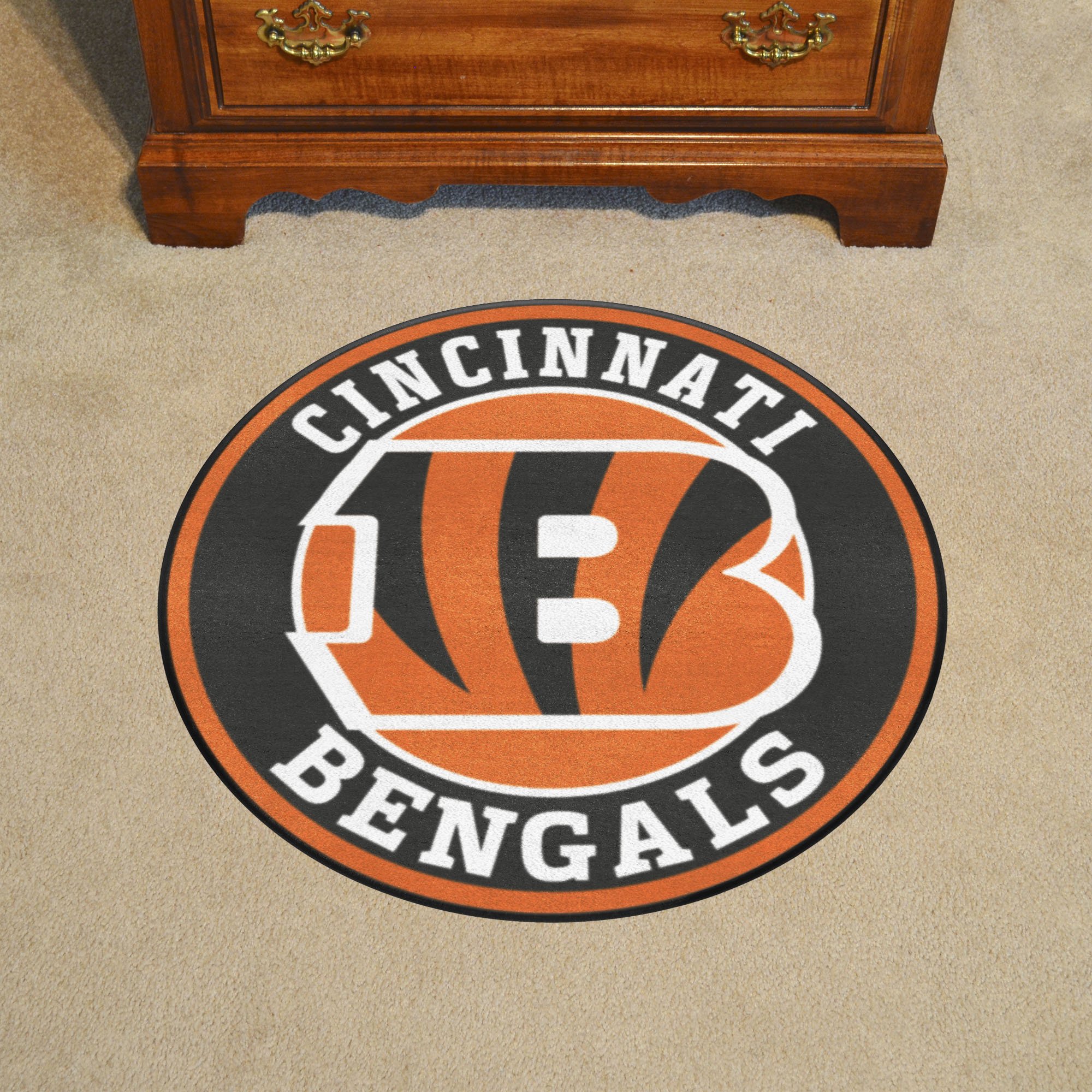 Cincinnati Bengals Logo Roundel Mat - 27"