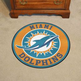 Miami Dolphins Logo Roundel Mat - 27"