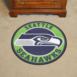 Seattle Seahawks Logo Roundel Mat - 27"