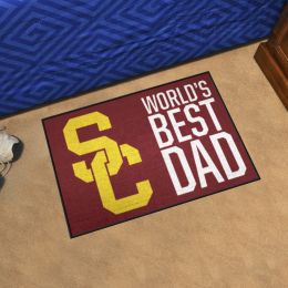 Southern California Worlds Best Dad Starter Doormat - 19" x 30"