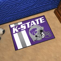 Kansas State Helmet Starter Doormat - 19" x 30"