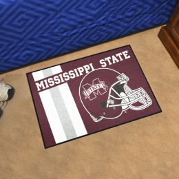 MSU Bulldogs Helmet Starter Doormat - 19 x 30