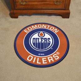 Edmonton Oilers Logo Roundel Mat – 27”