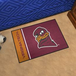 Virginia Tech University Mascot Starter Doormat - 19x30
