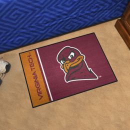 Virginia Tech University Mascot Starter Doormat - 19x30