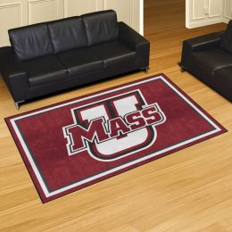 UMass Minutemen Area Rug - 5' x 8' Nylon