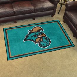 Coastal Carolina Chanticleers Area Rug - 4' x 6' Logo Nylon