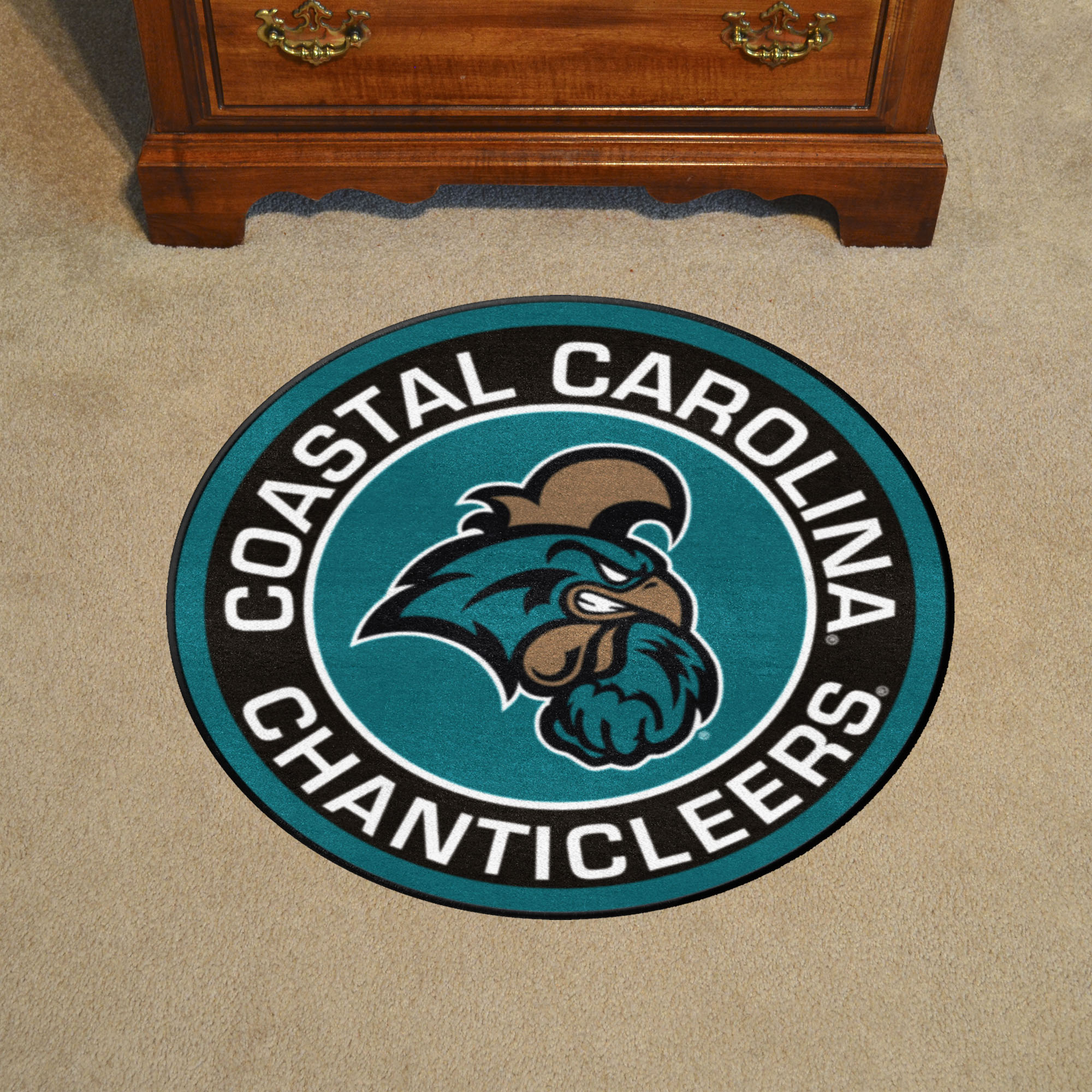 Coastal Carolina Chanticleers Logo Roundel Mat - 27"