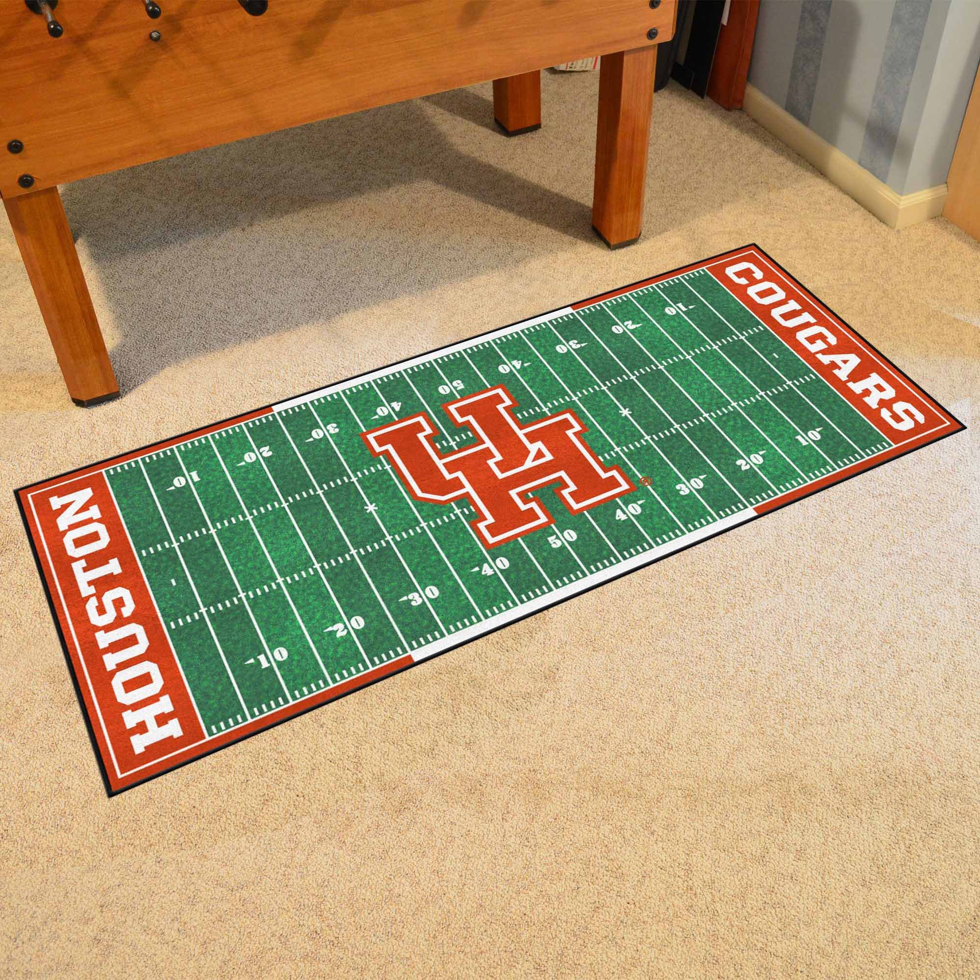 Houston Cougars Football Field Runner