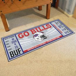 Buffalo Bills Ticket Runner Mat - 29.5 x 72